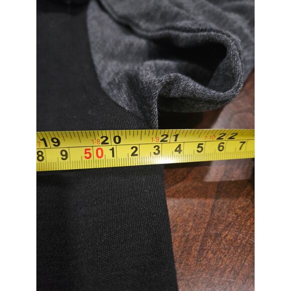 Vintage Canvasbacks 100% Wool Black Blue Blazer Jacket Size L Cardigan Gray - Picture 4 of 7